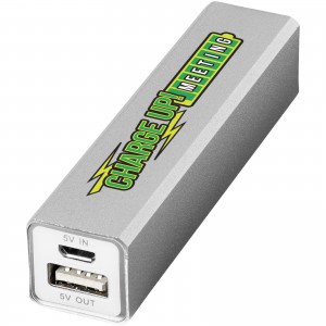 Volt 2200 mAh power bank, Silver (Powerbanks)