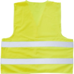 Watch-out safety vest in pouch for professional use, neon yellow (Reflective items)