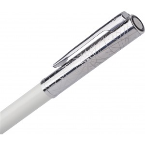 Waterman Allure Deluxe ballpoint, white (Metallic pen)