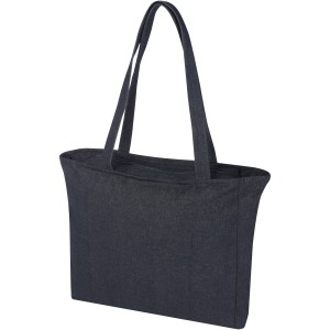 Weekender 500 g/m2 recycled tote bag, Denim (Shopping bags)