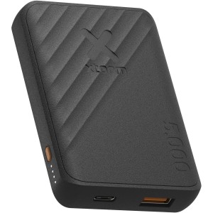 Xtorm Go2 12W 5.000 mAh fast charge power bank, Solid black (Powerbanks)