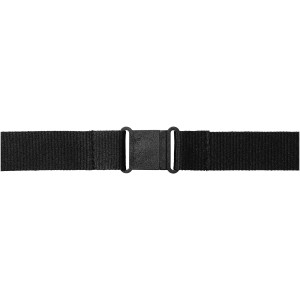 Yogi lanyard with detachable buckle, solid black (Lanyard, armband, badge holder)