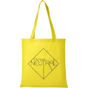 Zeus non-woven convention tote bag, Yellow (Shopping bags)