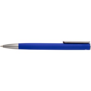 Ziguur recycled aluminium ballpoint pen (black ink), Blue (Metallic pen)