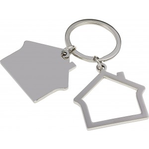 Zinc alloy key holder Amaro, silver (Keychains)