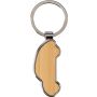 Zinc alloy key holder Angelika, brown